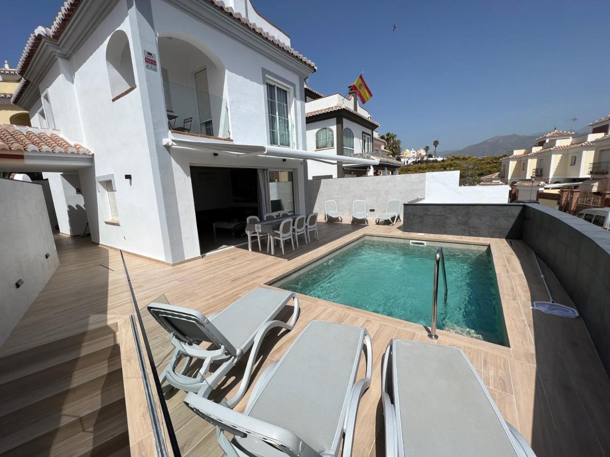 Villa Antonia Mar - Private & Heated Pool - Punta Lara Nerja Exterior photo
