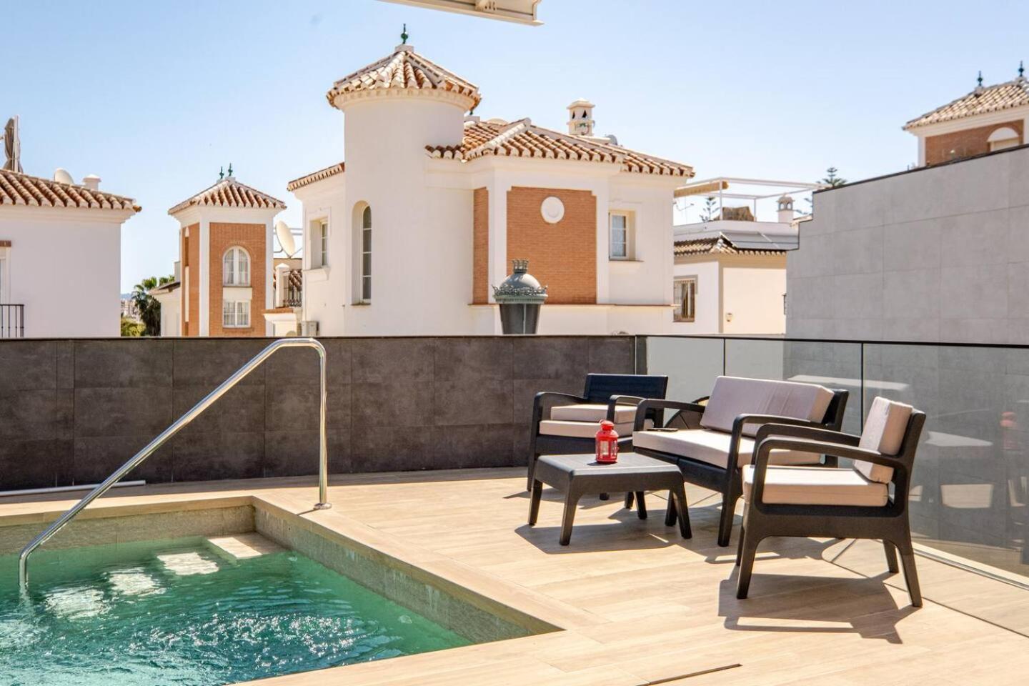 Villa Antonia Mar - Private & Heated Pool - Punta Lara Nerja Exterior photo