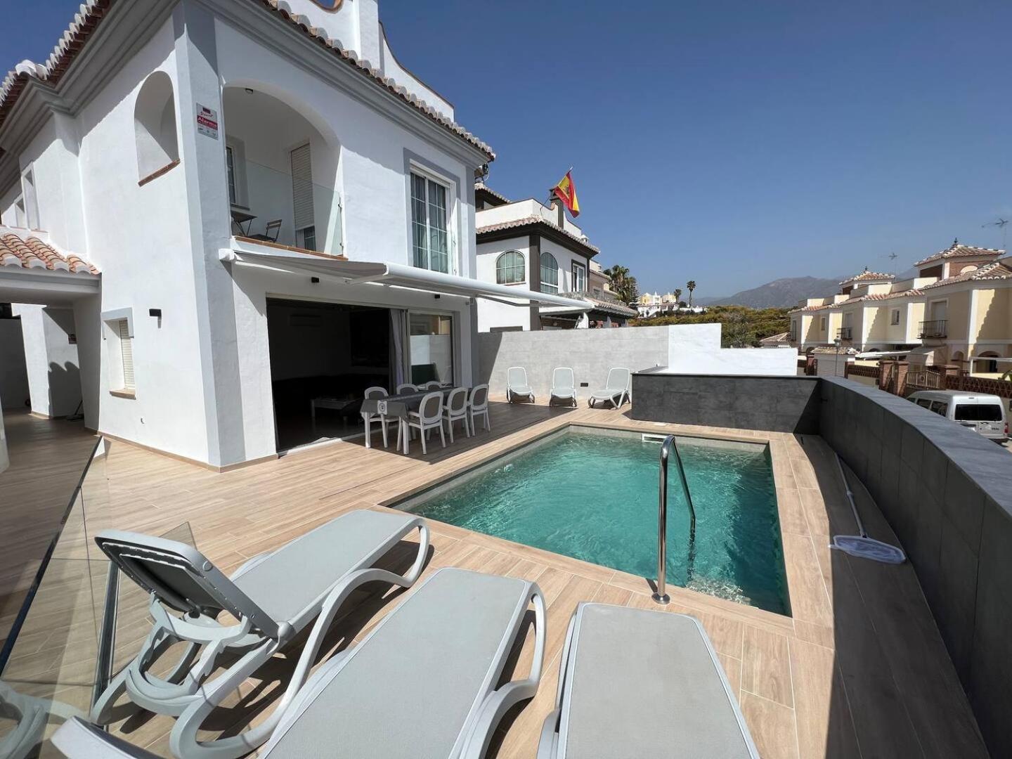 Villa Antonia Mar - Private & Heated Pool - Punta Lara Nerja Exterior photo