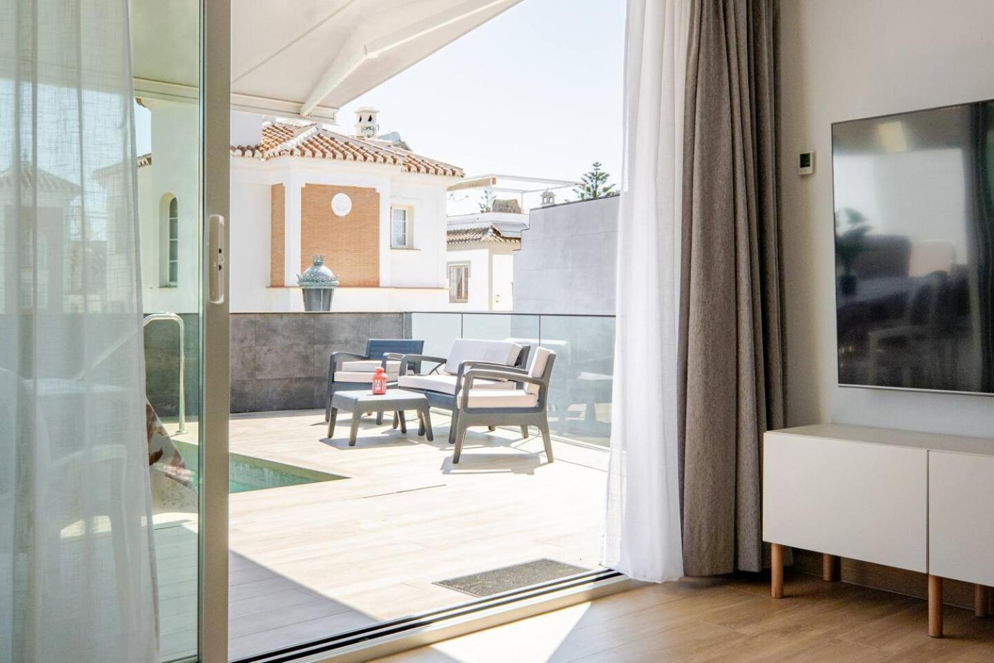 Villa Antonia Mar - Private & Heated Pool - Punta Lara Nerja Exterior photo